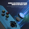 Voacle WIN600 Handheld PC Game Console 5.94 Inch IPS Touch Screen Preset Windows10 Home Edition System 256GB M.2 SSD (Blue) - 4 of 4