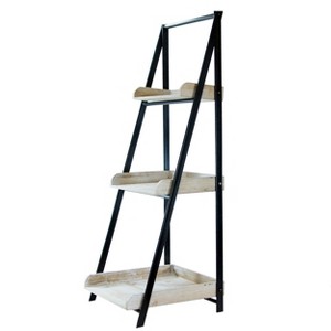 VIP Metal 48 in. Black 3 Tiered Stand - 1 of 4