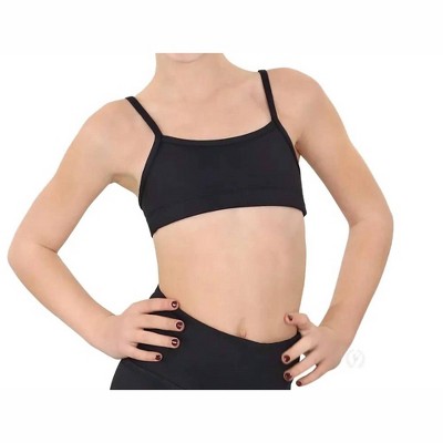 Girl Cotton Tank Bra Top - Eurotard