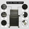 MOEPISY Five-Drawer Rolling Tool Chest With Wheels, Detachable Cabinet Storage Tool Box With Drawers, Metal Tool Cart - 3 of 4