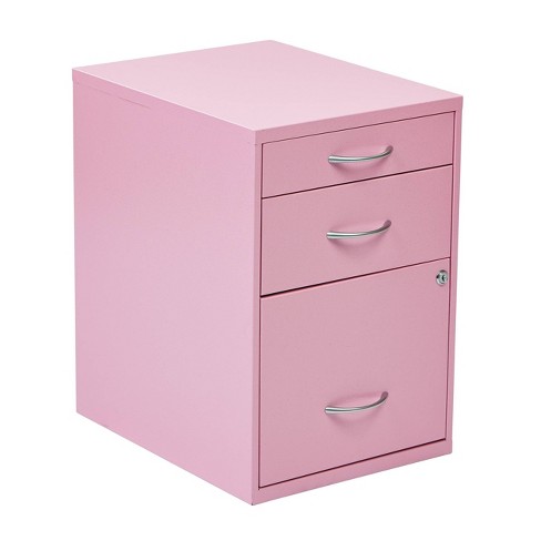 22 Metal File Cabinet Pink Osp Home, Pink File Cabinet