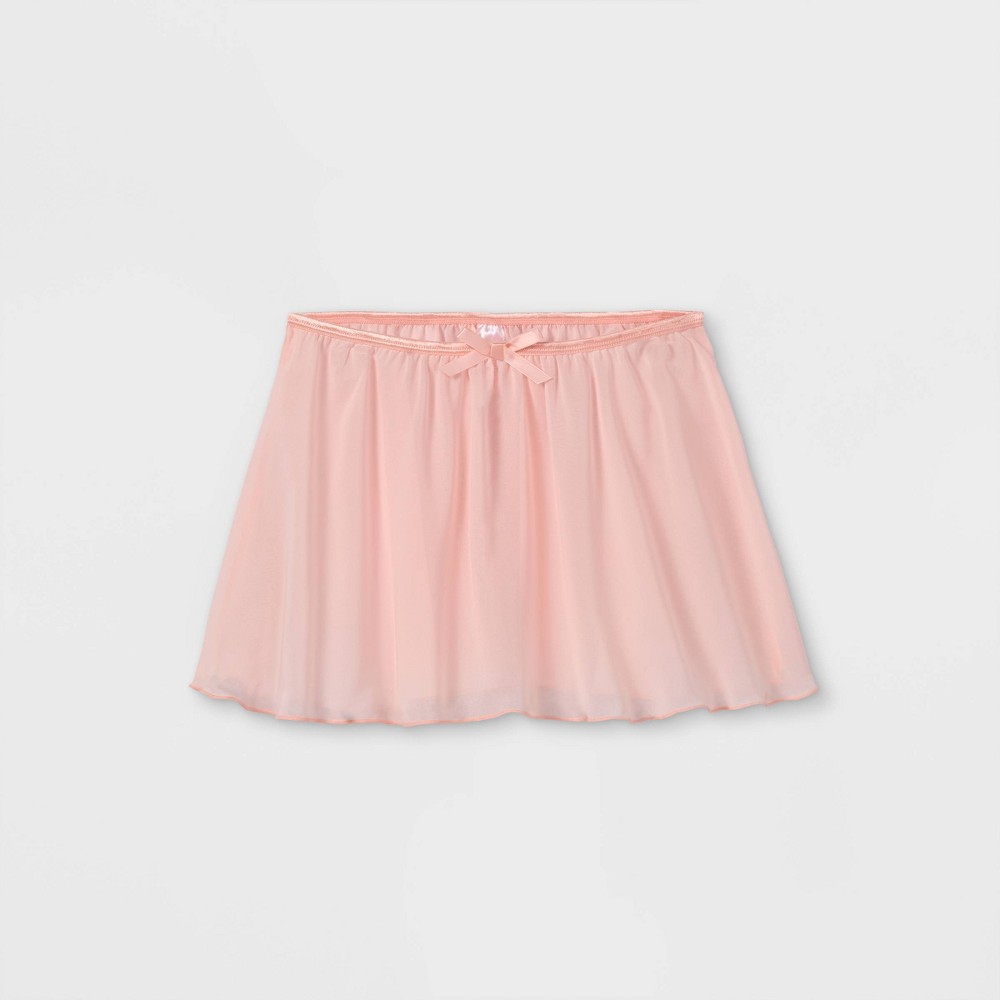 Girls' Dance Activewear Skirt - Cat & Jack™ Pink S: Lightweight Mid Rise Bottoms