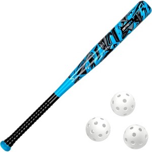 Ortiz34 Bat & Ball Set - Graffiti Plastic Bat & Ball Homerun Set- David Ortiz Backyard Baseball Set for Youth, Kids, Teenagers, Adults - 1 of 4