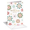 10ct Christmas Cards Boxed with Envelopes Holiday Wishes - 2 of 4