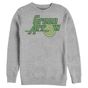Men's Justice League Classic Arrow Logo Sweatshirt - 1 of 3