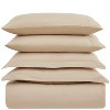 Soft Brushed Microfiber Duvet Cover & Sham Set - Mellanni - 2 of 4