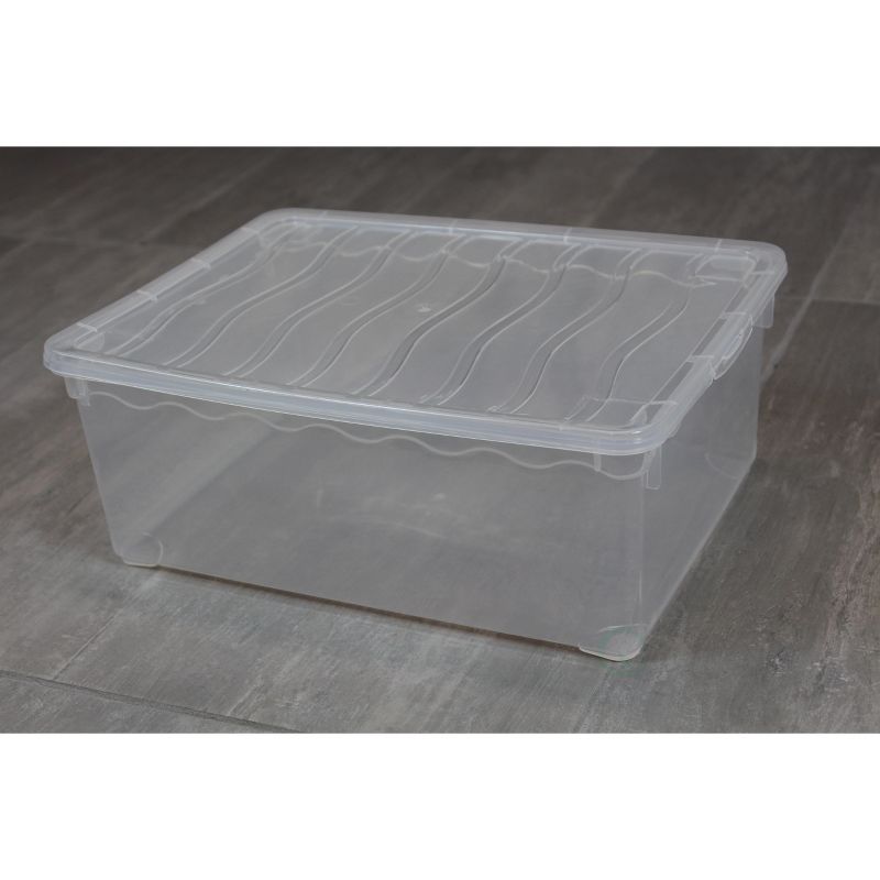 Plastic Storage Container, Shoe box, 2 of 5