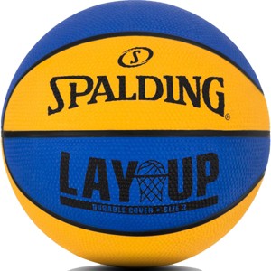 Spalding Layup Mini Rubber Outdoor Basketball - 1 of 2