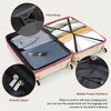 XINGHANZHENXUAN 3-Piece Luggage Set, 20" Carry-On Hard Shell Suitcase with Spinner Wheels - 4 of 4