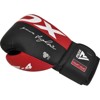 RDX Sports Boxing Sparring Gloves Hook & Loop - Premium Quality Gloves Professional/Amateur Boxers, Training, Sparring, Heavy Bag Work, Kickboxing - 2 of 4