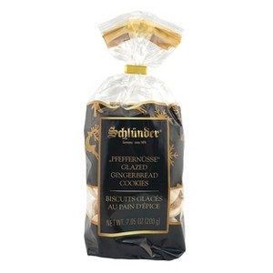Schlunder Pfeffernusse Glazed Gingerbread Cookies 7.05 Oz. /200 g. (Pack of 2) - 1 of 4
