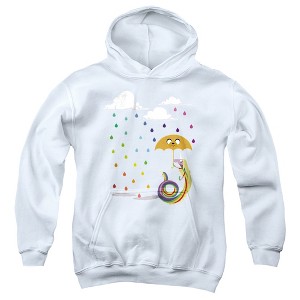 Boys’ Adventure Time Lady In The Rain Hooded Sweatshirt - 1 of 4