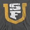 University Of San Francisco Official Distressed Primary Logo Adult Pull-Over Hoodie - 2 of 4