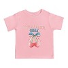 The Juniper Shop American Girly Cherries Coquette Toddler Short Sleeve Tee - 2 of 4