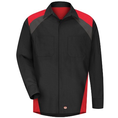 black/red