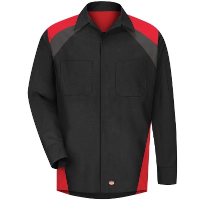 black/red