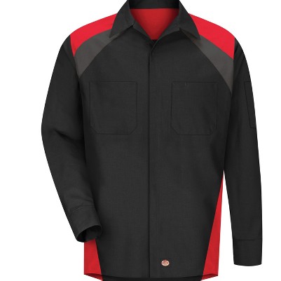 black/red