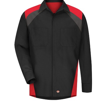 black/red