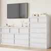 7 Drawer Dresser for Bedroom, Modern 7 Chest of Drawers with Large Drawers Storage, Wooden Dresser Organizer for Living Room, Nursery, Entryway - 4 of 4