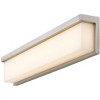 Cal Lighting LA-8035-26 Almeria Metal Led 26" Vanity Light with Acrylic Shade, Pine/Iron - 2 of 4