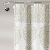 Stripe Medallion Shower Curtain - Lush Décor - 2 of 4