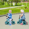 Costway Baby Balance Bike Toddler Riding Toys  w/ 4 Wheels Pink\Blue - image 3 of 4