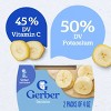 Gerber Baby Food Stage 2 Banana Puree Tub - 2ct/8oz - 4 of 4