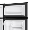 Impecca 3.1 Cu. Ft. Double-Door Refrigerators, Stainless Steel - 4 of 4