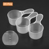Unique Bargains Plastic Lightweight Durable Measuring Spoon 25g/50ml Clear - 3 of 4