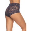 Felina Signature Stretchy Lace Hi-Waisted Boyleg Panty - 2 of 2