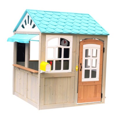 Kidkraft stoneycreek cedar store outdoor playhouse target