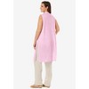 Woman Within Plus Size Lightweight Linen Vest - 3 of 4