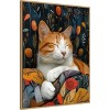 Amanti Art Kitty by Justyna Jaszke Framed Canvas Wall Art - 2 of 4