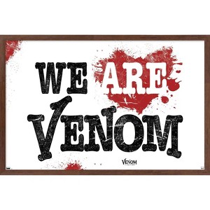 Trends International Marvel Venom: Let There be Carnage - We Are Venom Heart Framed Wall Poster Prints - 1 of 4