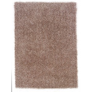 8'x10' Confetti Shag Rug Beige - Linon: High Pile Polyester, Modern Tufted Indoor Area Rug, Latex & Cotton Backing - 1 of 3