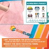 SUN CUBE Kids Changing Robe Surf Beach Towels, Quick Dry Wearable Towel Hood Pocket, Wetsuit Changing Cape for Toddler Boys Girls Teen 3-12 - 3 of 4