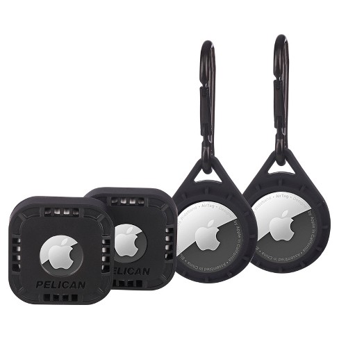Pelican Protector Series Clip Ring For Apple Airtags - Black (4