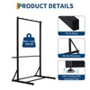 Coucheta Freestanding Bike Rack, 5 Bikes Capacity 400 LBS, Vertical Bike Storage Stand for Garage, Indoor Bicycle Organizer, Holds Up to 5 Bikes - 4 of 4