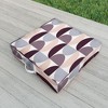 Colour Poems Patterned Geometric Shapes CCI Outdoor Floor Cushion - Deny Designs - 2 of 2