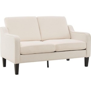 VINGLI Loveseat 53" Small Couches Loveseat Sofas for Living Room Mid Century Modern Sofa Couch - 1 of 4