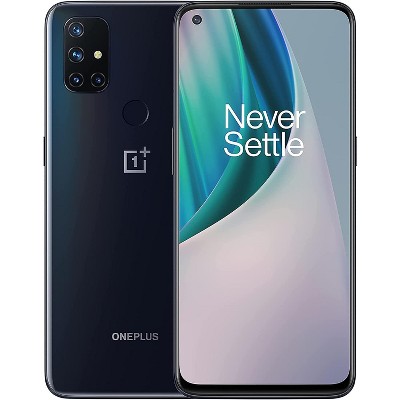 Refurbished: OnePlus Nord N10 5G (2021) - 128GB, Unlocked All Carriers - Midnight Ice (BE2026) - Manufacturer Refurbished