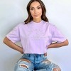 Simply Sage Market Women's Embroidered Venice Italy Short Sleeve Garment Dyed Tee - 2 of 3