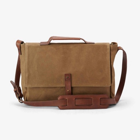 Waxed Canvas Messenger Bag