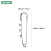 Unique Bargains Metal Durable Electroplated Multipurpose Safety Pins with 3 Loops for DIY 1 Pc - 3 of 4