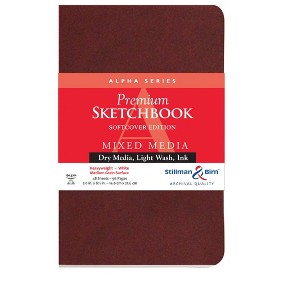 Stillman & Birn Alpha Series - Softcover Sketchbook - Portrait 5 x 8 - 150gsm White Paper - 1 of 2