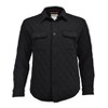 WEARFIRST Men's Quilted Button Front Shirt Jacket | Black - image 2 of 4