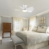 BestParts 30" Kids' Ceiling Fan - Child-Safe, Remote Control, White ABS - 3 of 4