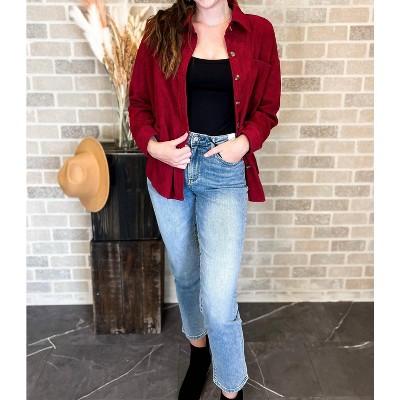 Women's Brynlee Corduroy Shacket - Bizzy's Boutique