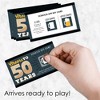 Big Dot of Happiness Cheers and Beers to 50 Years - 50th Birthday Party Game Scratch Off Cards - 22 Count - 2 of 4
