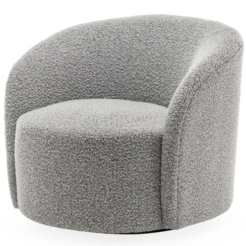 Black and white 2024 barrel chair